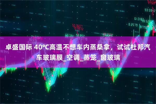 卓盛国际 40℃高温不想车内蒸桑拿，试试杜邦汽车玻璃膜_空调_蒸笼_窗玻璃