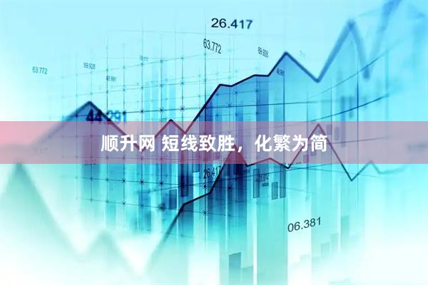 顺升网 短线致胜，化繁为简